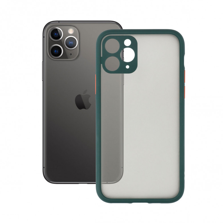 Funda para iPhone 11, Semirrígida, Verde