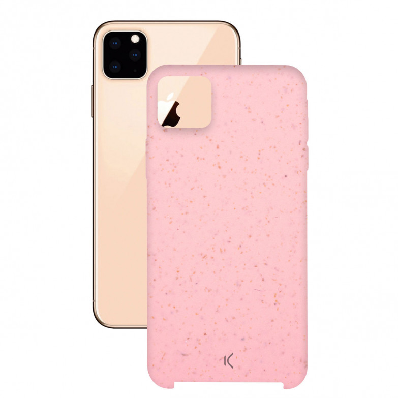 Funda para iPhone 11 Pro Max, Semirrígida, Rosa