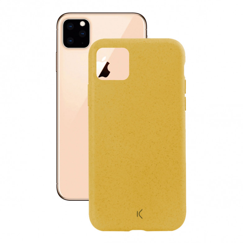 KSIX Eco-Friendly Case For Iphone 11 Pro Max Yellow