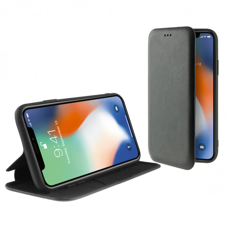 KSIX Lite Folio Case With Standing For Iphone 11 Pro Max Black