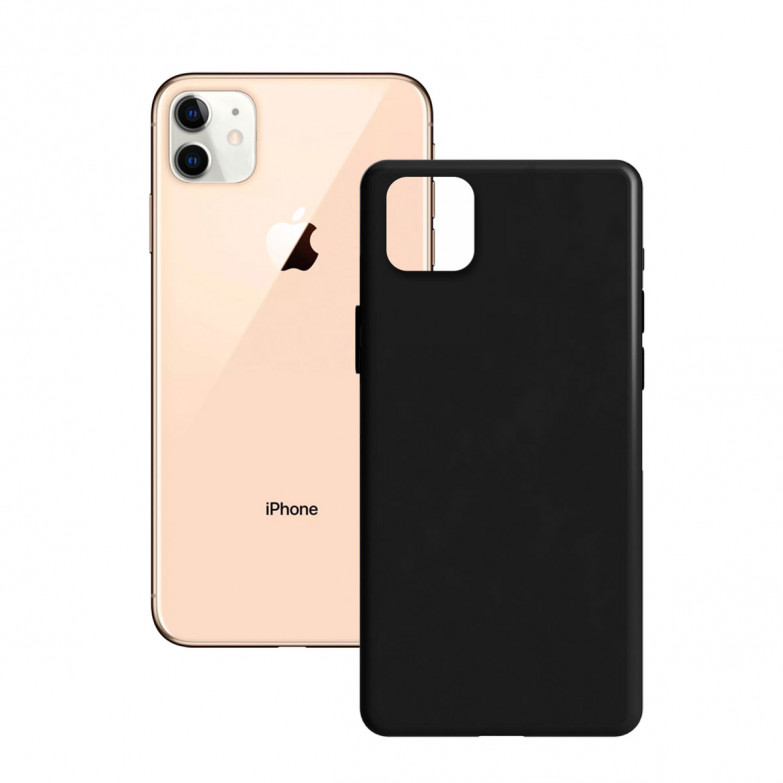 Funda para iPhone 12 Mini, Rígida, Negro