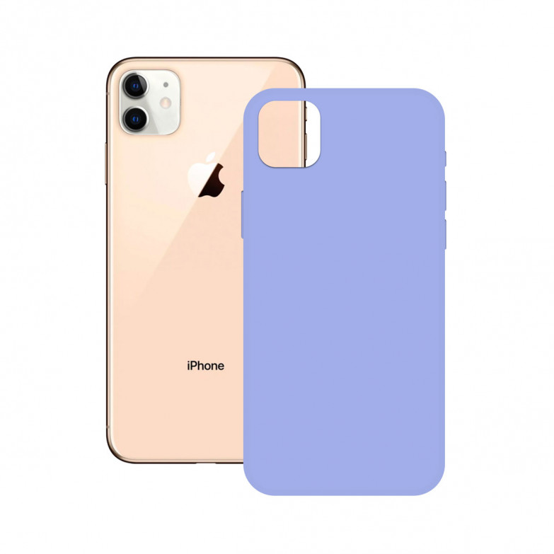 Funda para iPhone 12 Mini, Semirrígida, Lavanda