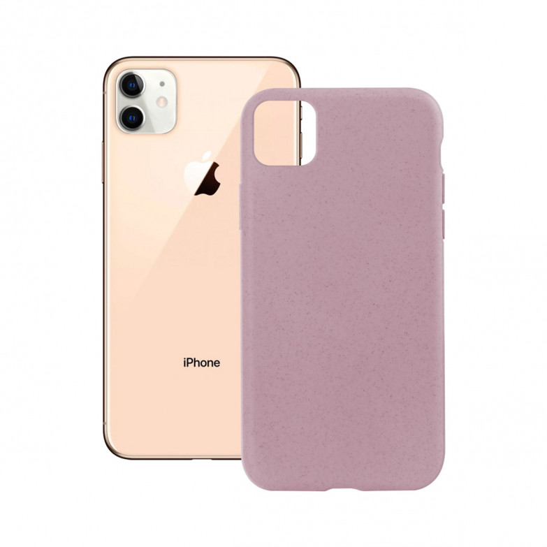 Funda para iPhone 12 Mini, Semirrígida, Rosa