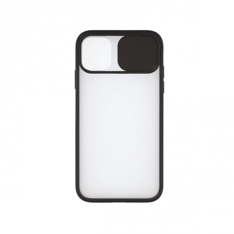 Funda para iPhone 12 Mini, Semirrígida, Negro