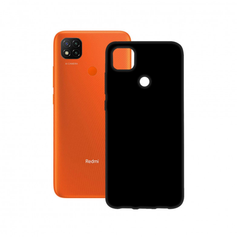 Funda para Xiaomi REDMI 9C, Rígida, Negro