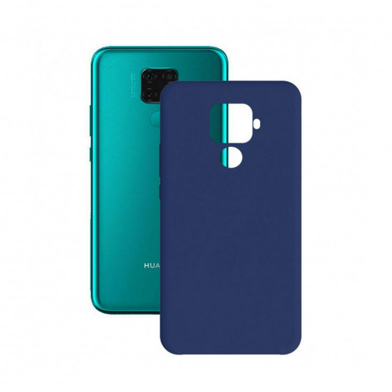 Contact Silk Cover Tpu For Huawei Mate 30 Lite Blue