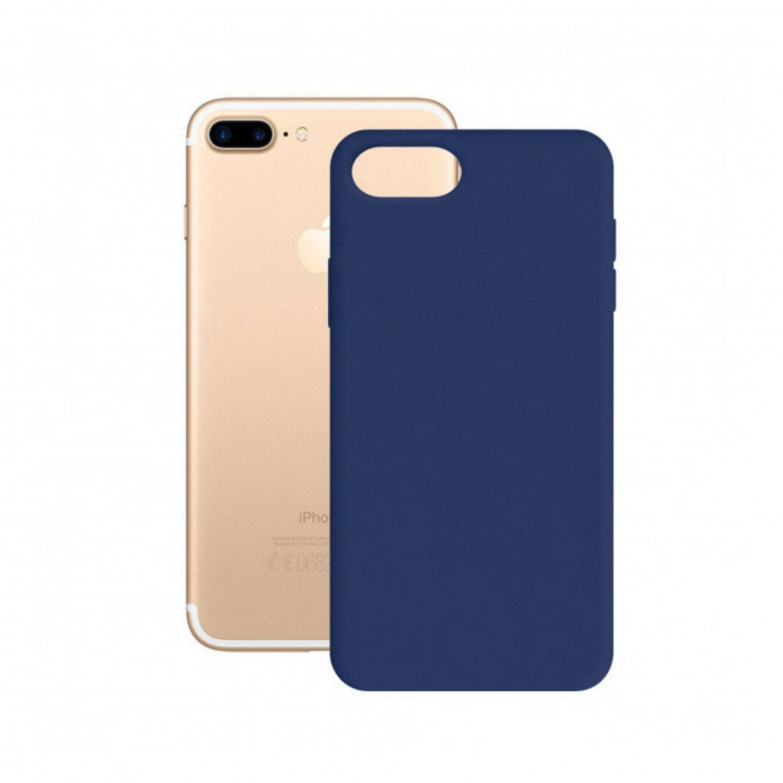 Funda para iPhone 7 Plus, iPhone 8 Plus, Flexible, Azul