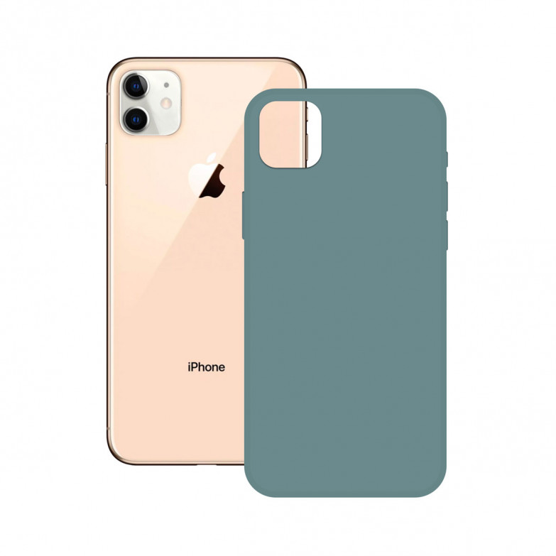 Funda para iPhone 12 Pro Max, Semirrígida, Verde