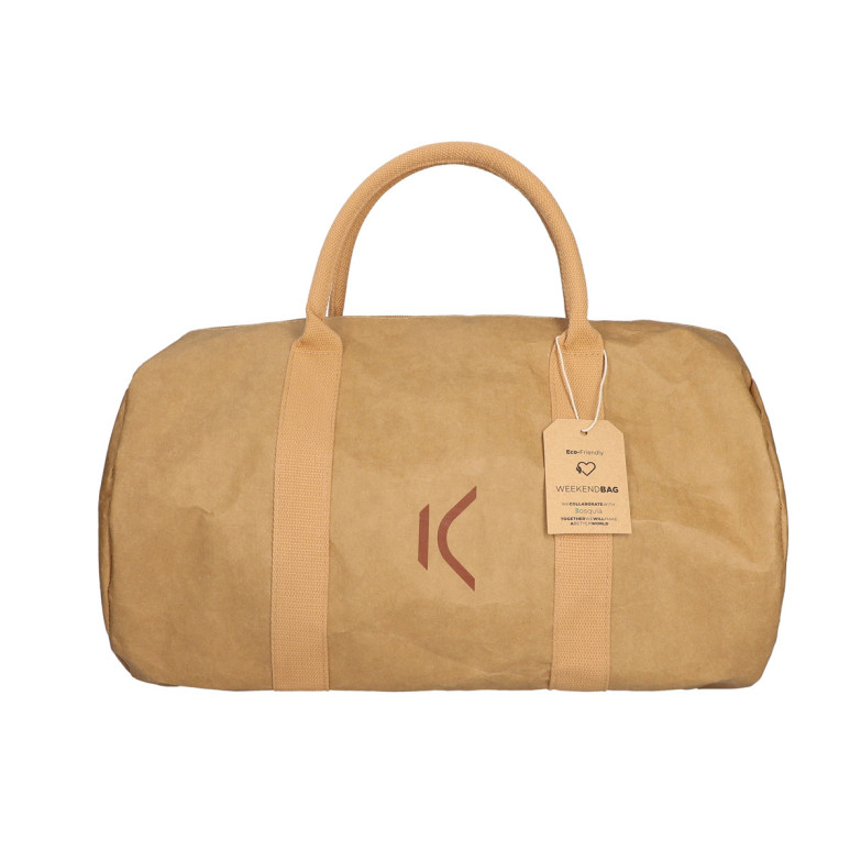 Eco Kraft Travel Bag KSIX Brown