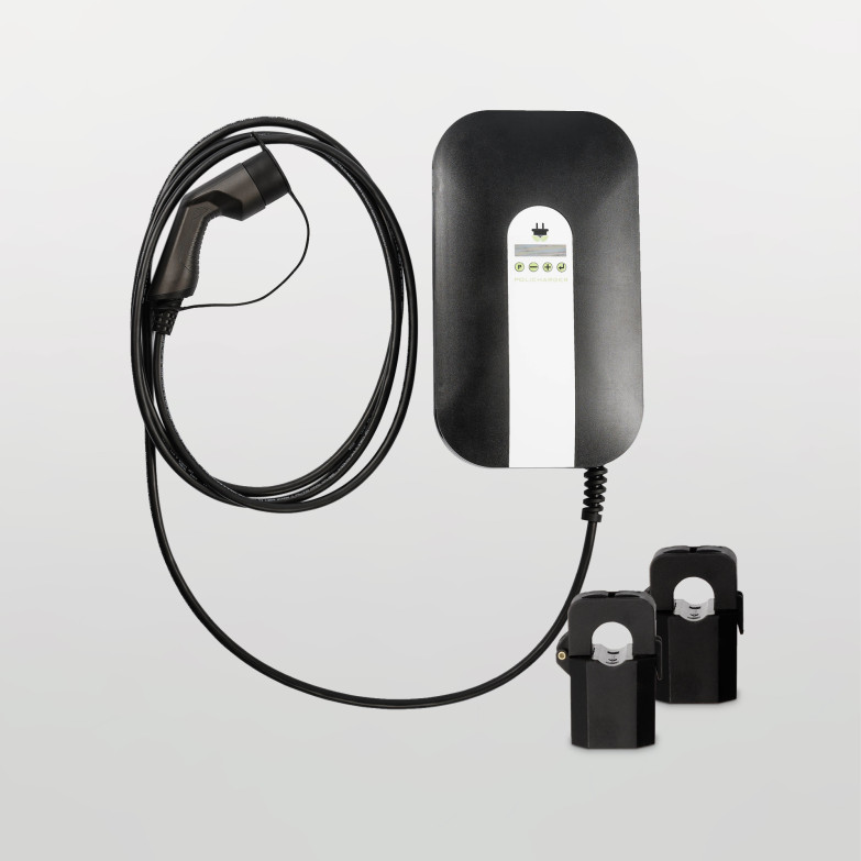 Kit Policharger NW-T2 electric vehicle charger + Protmonoa32 and Solar energy sensor, Single-phase, 7,4 kW