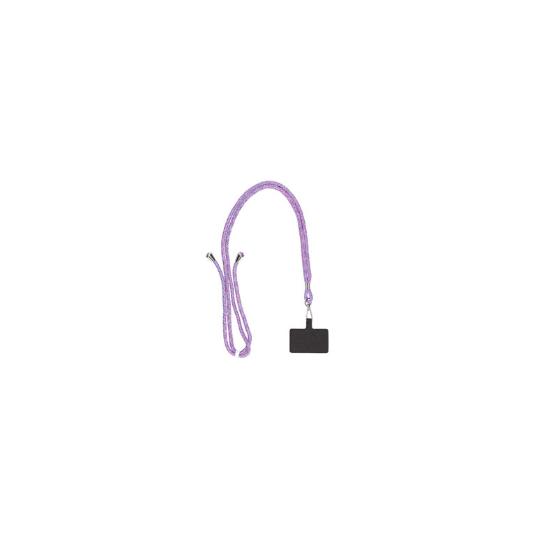 Colgante para móvil Universal con tarjeta adaptadora, largo 160 cm, Violeta