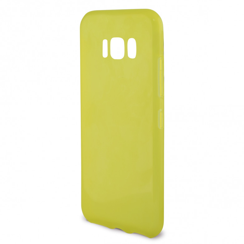 Funda para Samsung Galaxy S8+, Semirrígida, Funda con aroma, Amarillo