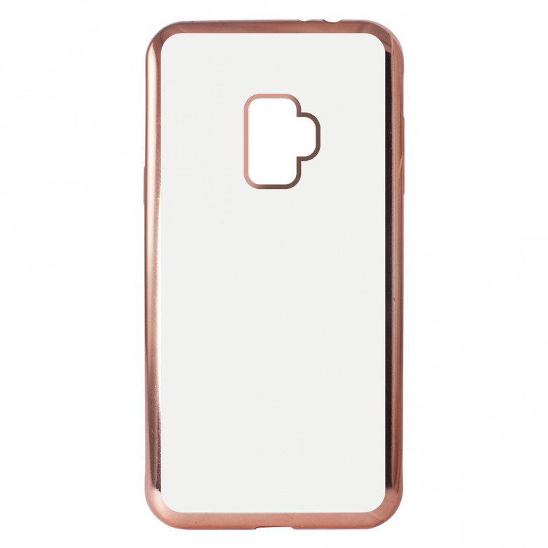 Funda para Samsung Galaxy S9 Plus, Semirrígida, Transparente