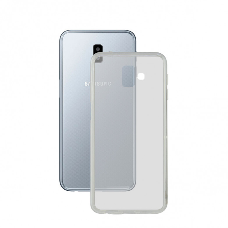 KSIX Flex Cover Tpu For Galaxy J6 Plus 2018 Transparent