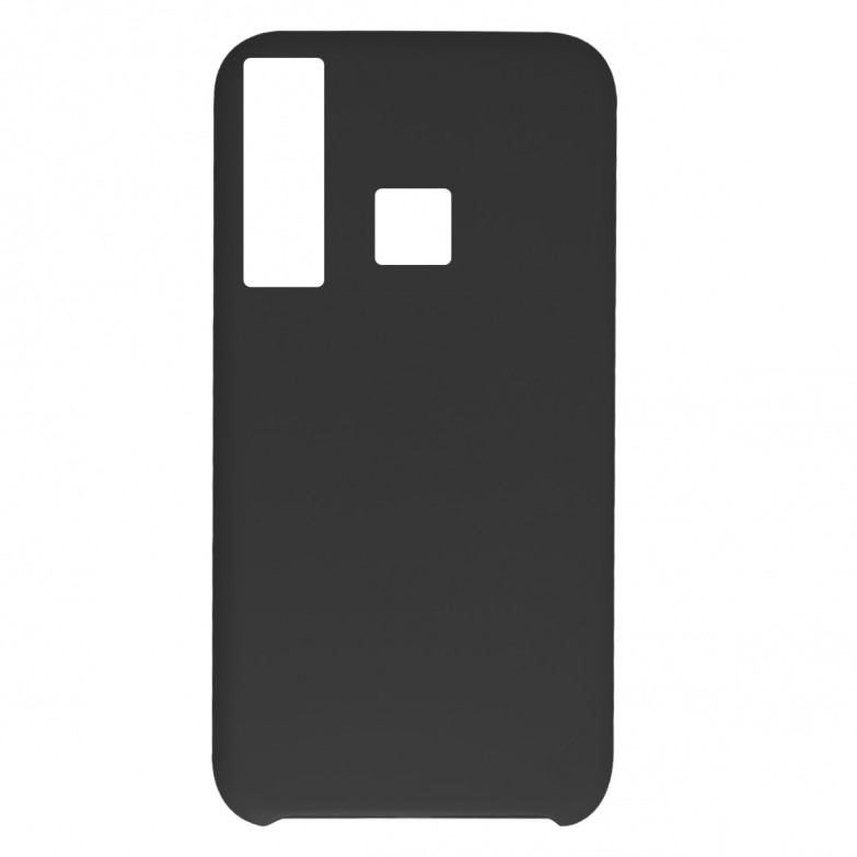 Funda para Samsung Galaxy A9 2018, Semirrígida, Negro