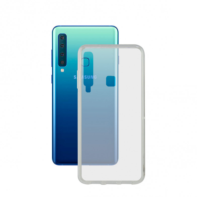 Funda para Samsung Galaxy A9 2018, Flexible, Transparente