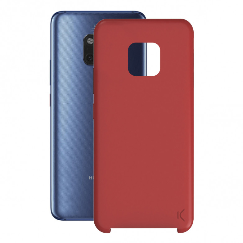 KSIX Soft Silicone Case For Huawei Mate 20 Pro Red