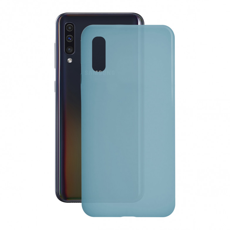 Funda para Samsung Galaxy A50, Galaxy A30S, Flexible, Azul