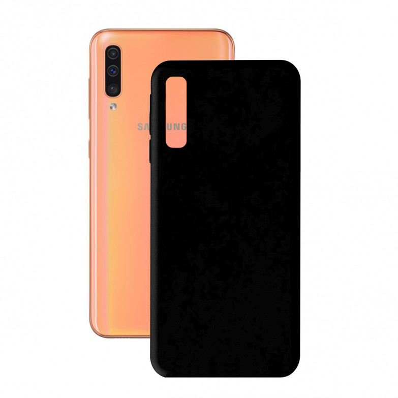 KSIX Soft Cover For Galaxy A70 Black