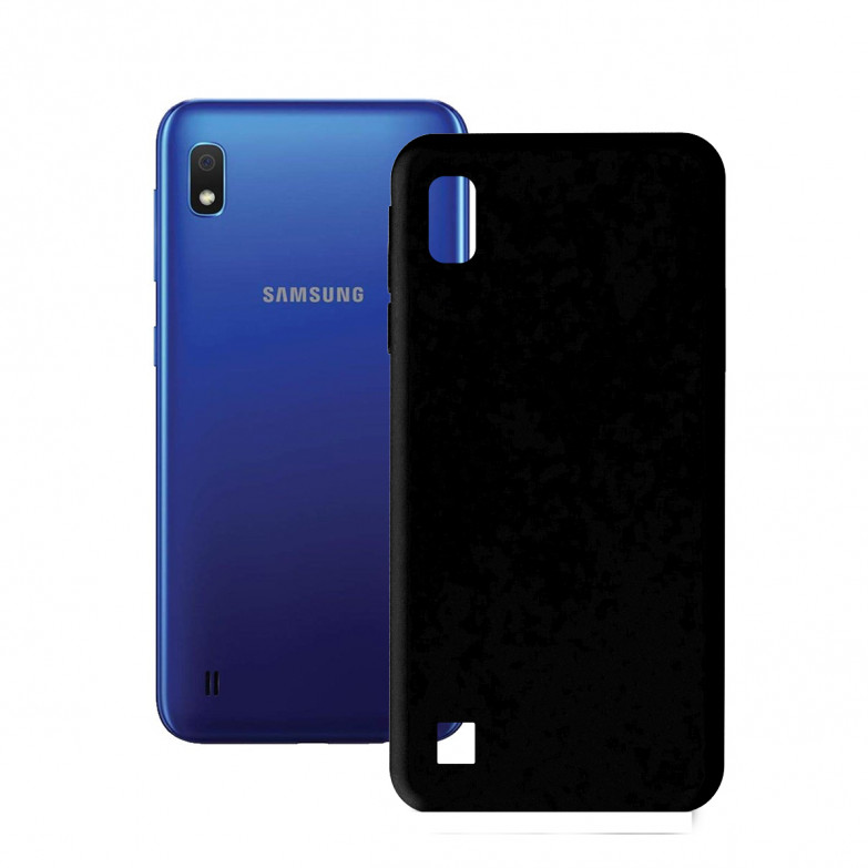 KSIX Soft Cover For Galaxy A10 Black