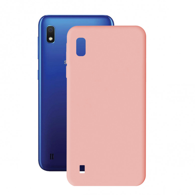 KSIX Soft Cover For Galaxy A10 Rose