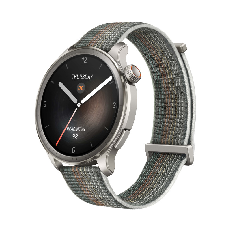 Smartwatch Amazfit Balance, Pantalla HD AMOLED 1,5”, Aut. 14 días, GPS, NFC, Llamadas, Modos deporte IA, Salud 24h, Gris