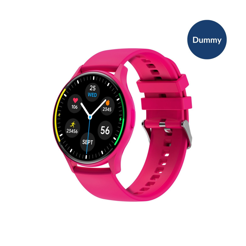 Dummy display smartwatch - KSIX Core, fucsia