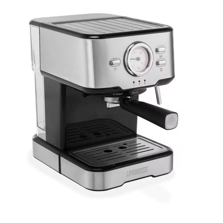 CAFETERA PRINCESS NCAFE21 ESPRESSO 2X1 INOX