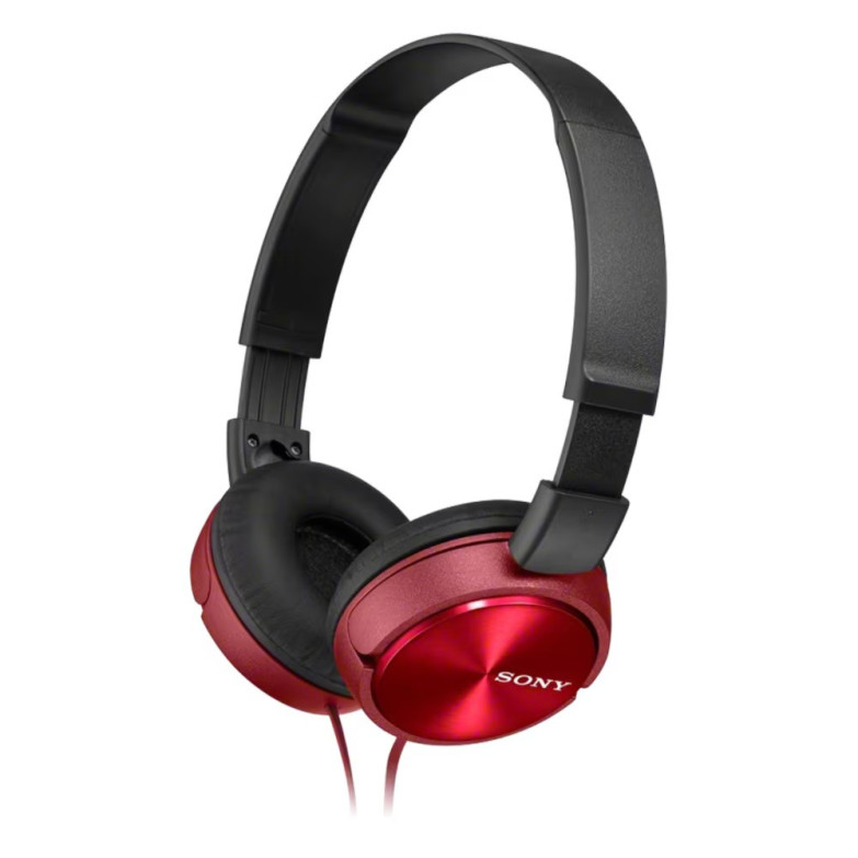 HEADSET SONY MDRZ310 CASUAL WIRED HEADPHONE RED