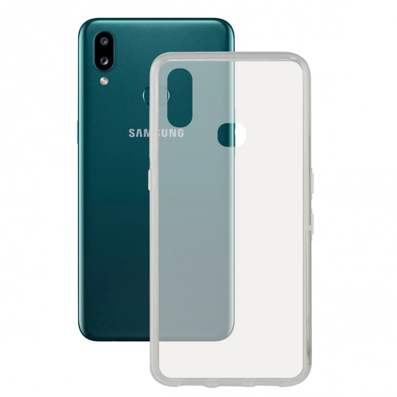 Funda para Samsung Galaxy A10S, Flexible, Transparente