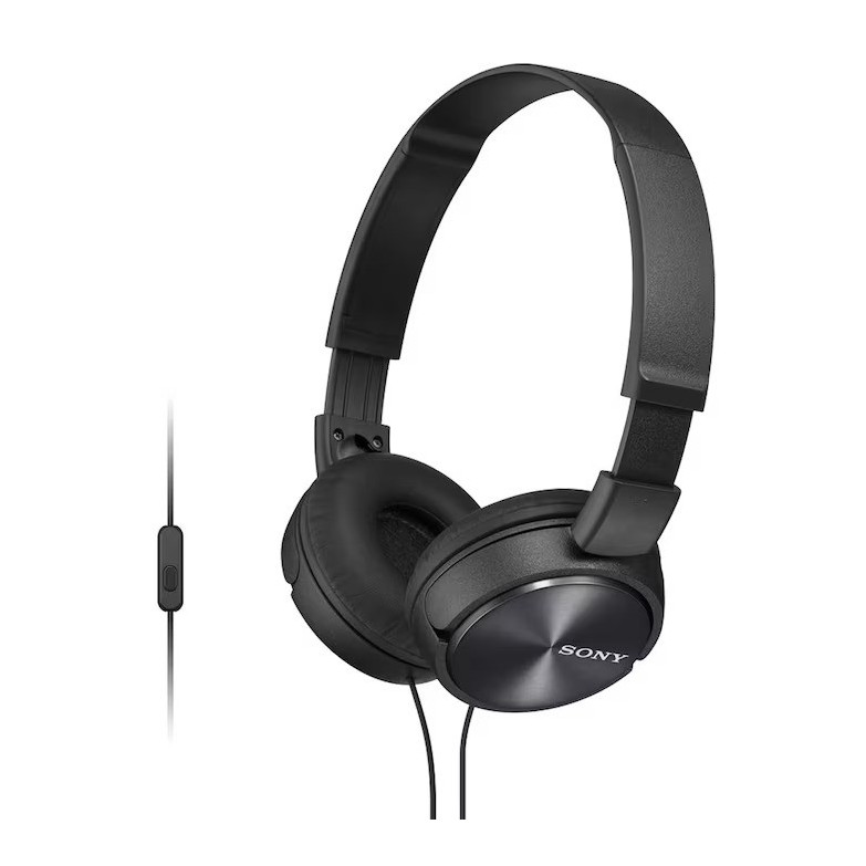 AURICULAR SONY MDRZ110AP CASUAL WIRED HEADPHONE WITH REMOT BLACK