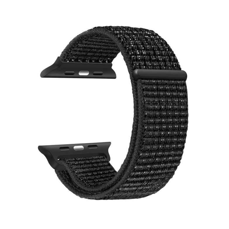 Interchangeable strap KSIX Comfy, compatible with Series Urban y Apple Watch 42/44/45/49mm, Black