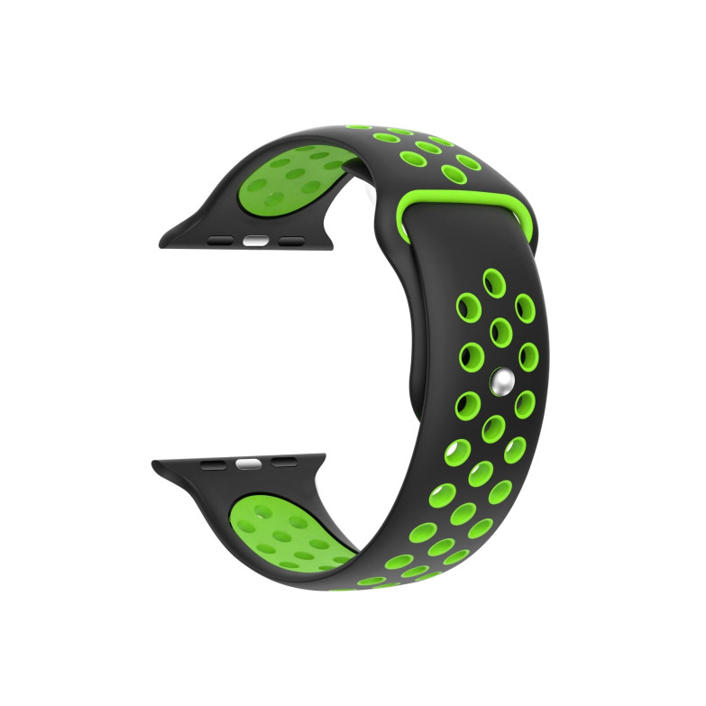 Correa intercambiable KSIX Sport, compatible con Series Urban mini y Apple Watch 38/40/41mm, Verde