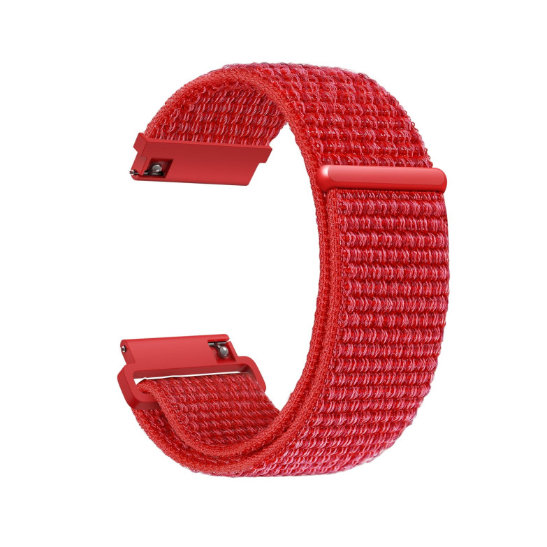 Interchangeable strap KSIX Comfy, universal 22mm compatibility, Red