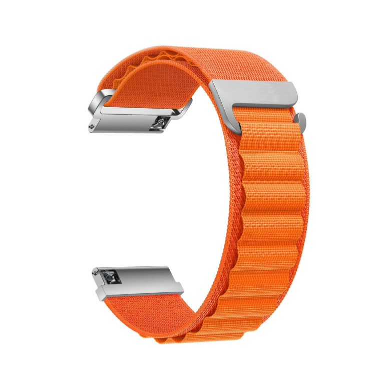 Interchangeable strap KSIX Adventure, universal 22mm compatibility, Orange