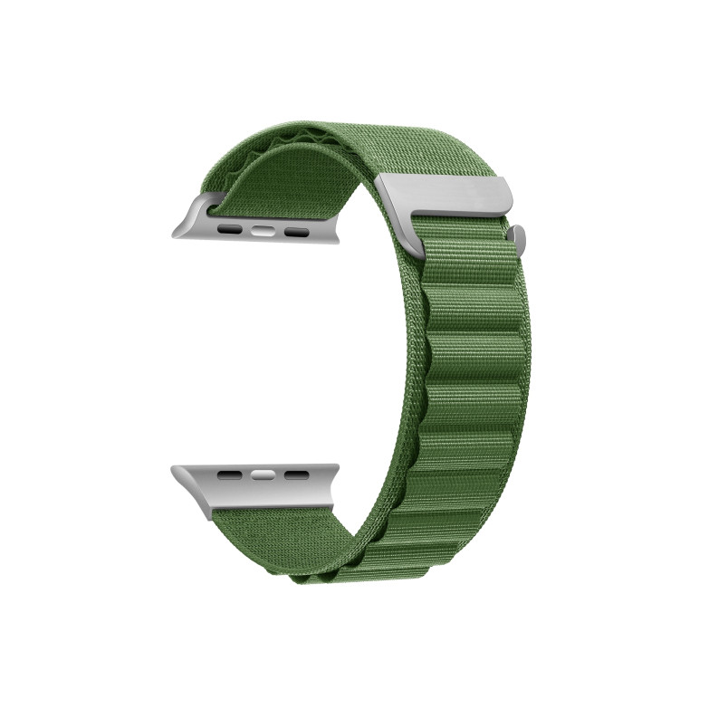 Correa intercambiable KSIX Adventure, compatible con Series Urban mini y Apple Watch 38/40/41mm, Verde