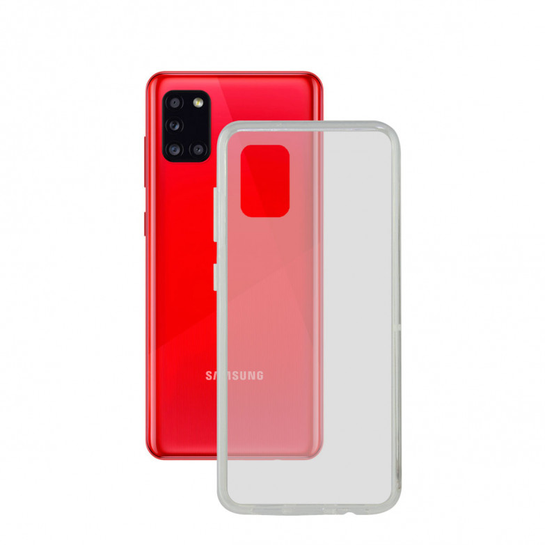 KSIX Flex Cover Tpu For Galaxy A31 Transparent