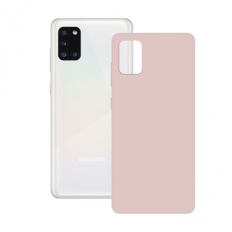 Funda para Samsung Galaxy A31, Flexible, Rosa