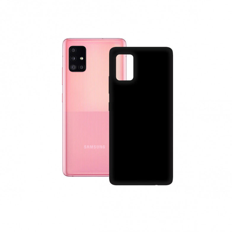 Funda para Samsung Galaxy A51 5G, Rígida, Negro