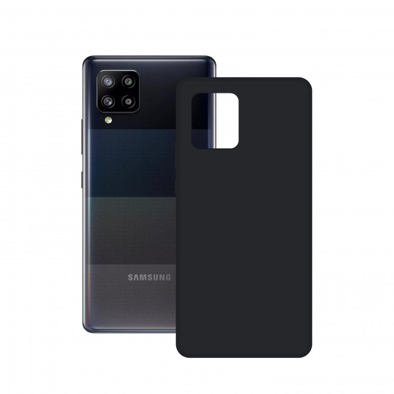 Silk Case For Galaxy A42 KSIX Black