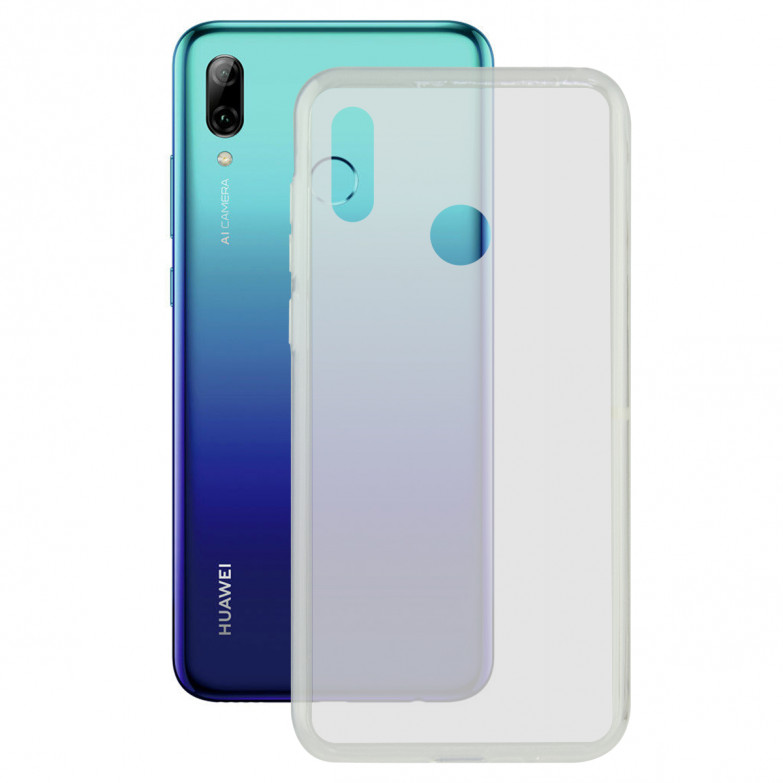 Funda para Huawei P Smart 2019, Semirrígida, Transparente