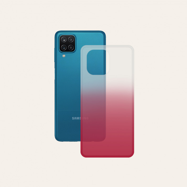 Flex Case For Xiaomi Galaxy A12 KSIX Tpu Red