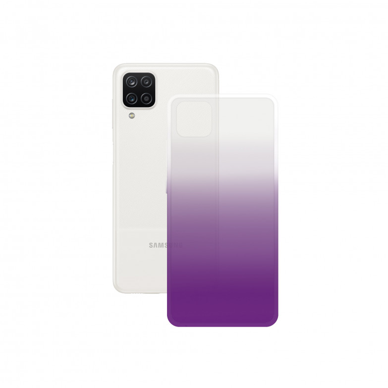 KSIX Flex Case for Samsung Galaxy A12, TPU, Violet