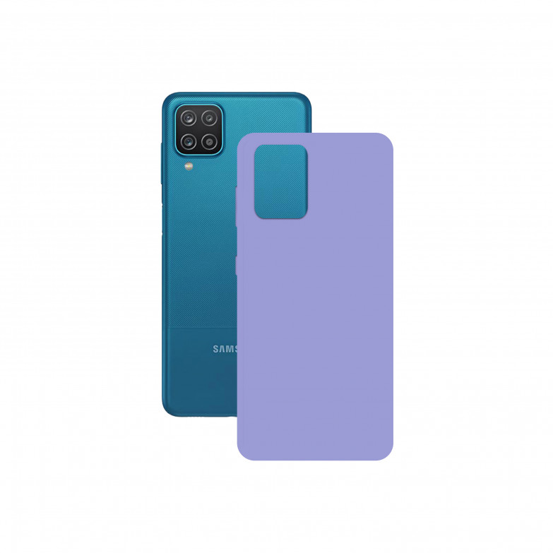 Silk Case For Galaxy A12 KSIX Lavender