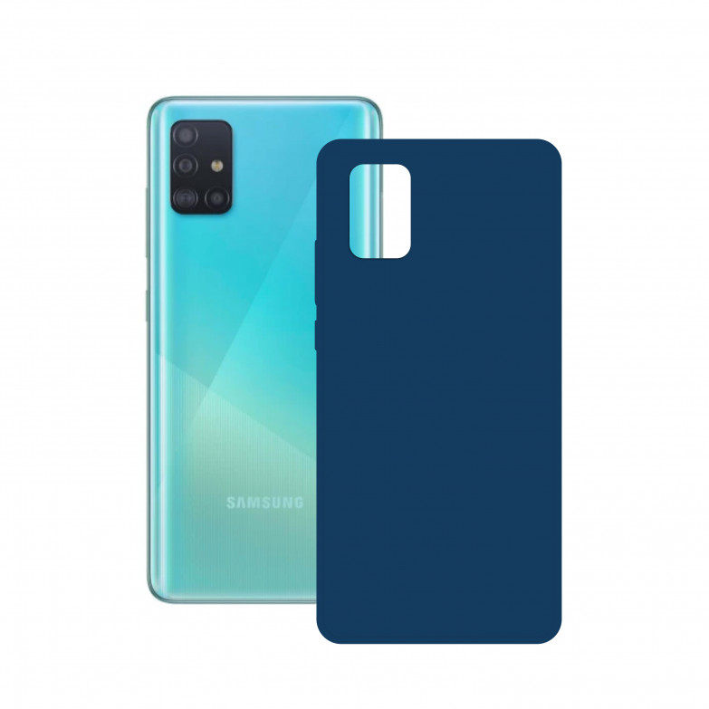 Funda para Samsung Galaxy A52 5G, A52S 5G, Flexible, Azul