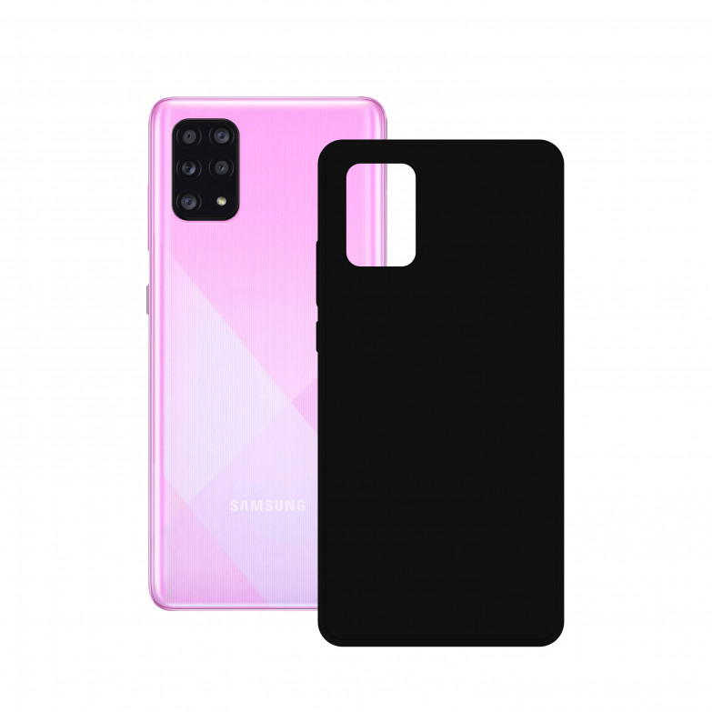 Funda para Samsung Galaxy A72, Flexible, Negro